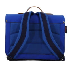 Own Stuff Lederen Boekentas Cobalt Hockey -Babyproducten Winkel own stuff own stuff lederen boekentas cobalt hocke 2