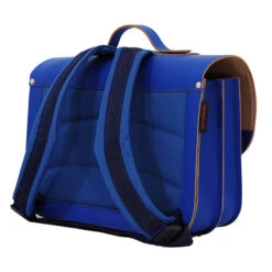 Own Stuff Lederen Boekentas Cobalt Hockey -Babyproducten Winkel own stuff own stuff lederen boekentas cobalt hocke 3