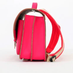 Own Stuff Lederen Boekentas Fuchsia Ice -Babyproducten Winkel own stuff own stuff lederen boekentas fuchsia ice 3