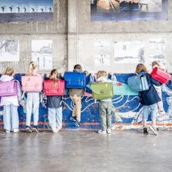 Own Stuff Lederen Boekentas Fuchsia Ice -Babyproducten Winkel own stuff own stuff lederen boekentas fuchsia ice 5