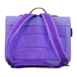 Own Stuff Lederen Boekentas Lilac Vlinder -Babyproducten Winkel own stuff own stuff lederen boekentas lilac vlinde 2