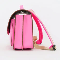 Own Stuff Lederen Boekentas Roze Ice -Babyproducten Winkel own stuff own stuff lederen boekentas roze ice 4