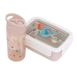 Petit Monkey Drinkfles Dino Footprints -Babyproducten Winkel petit monkey petit monkey drinkfles dino footprint 2