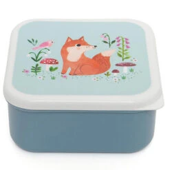 Snackdoosjes Woodland Blue - Petit Monkey -Babyproducten Winkel petit monkey snackdoosjes woodland blue petit monk 4