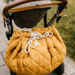 Speelmat - Zak Organic Mustard Chai Tea Soft - Play & Go -Babyproducten Winkel play and go speelmat zak organic mustard chai tea 7