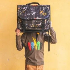 Stones And Bones Boekentas Lily Airshow Black -Babyproducten Winkel stones and bones stones and bones boekentas lily a 4