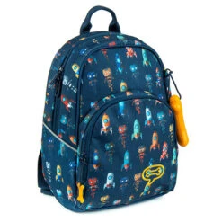 Stones And Bones Rugzak Laurel Space Invaders Indigo