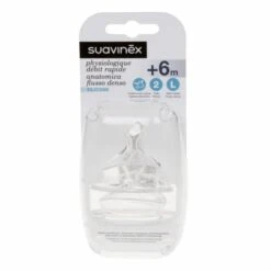 Suavinex Anatomische Silicone Speen +6 Maand Large Duopack
