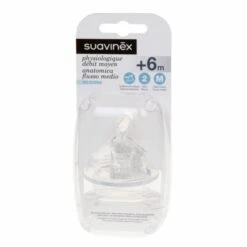Suavinex Anatomische Silicone Speen +6 Maand Medium Duopack