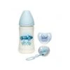 Suavinex ROSE & BLEU Geschenkset Silicicone Anatomisch 0-6M Toys Bleu -Babyproducten Winkel suavinex suavinex rose bleu geschenkset silicicone 1