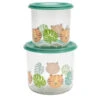 Snackdoosjes Tiger Large Sugar Booger Set Van 2 -Babyproducten Winkel sugar booger snackdoosjes tiger large sugar booger