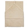 Badcape Frosted Almond 74x74cm - Timboo -Babyproducten Winkel timboo badcape frosted almond 74x74cm timboo