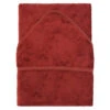 Badcape Rosewood 74x74cm - Timboo -Babyproducten Winkel timboo badcape rosewood 74x74cm timboo