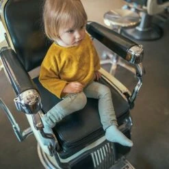 Slab Met Mouwen Ocher 36x34cm - Timboo -Babyproducten Winkel timboo slab met mouwen ocher 36x34cm timboo 2