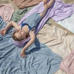 Timboo Handdoek 50 X 74 Cm Apricot Blush -Babyproducten Winkel timboo timboo handdoek 50 x 74 cm apricot blush 7